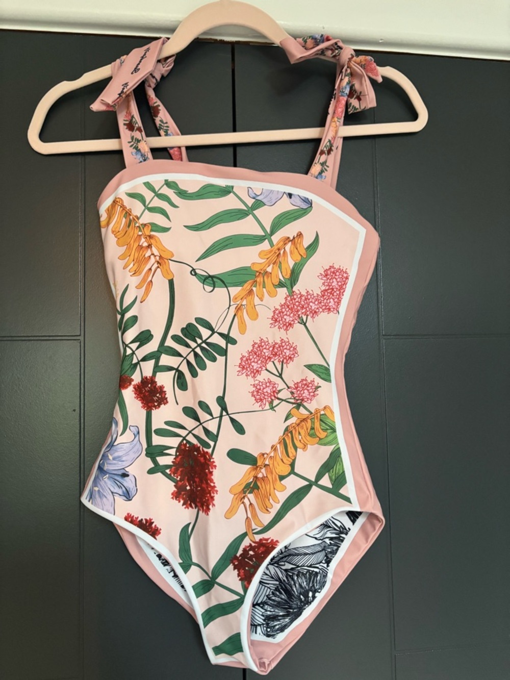 Serendipity Floral One-Piece Reversible Swimsuit XS